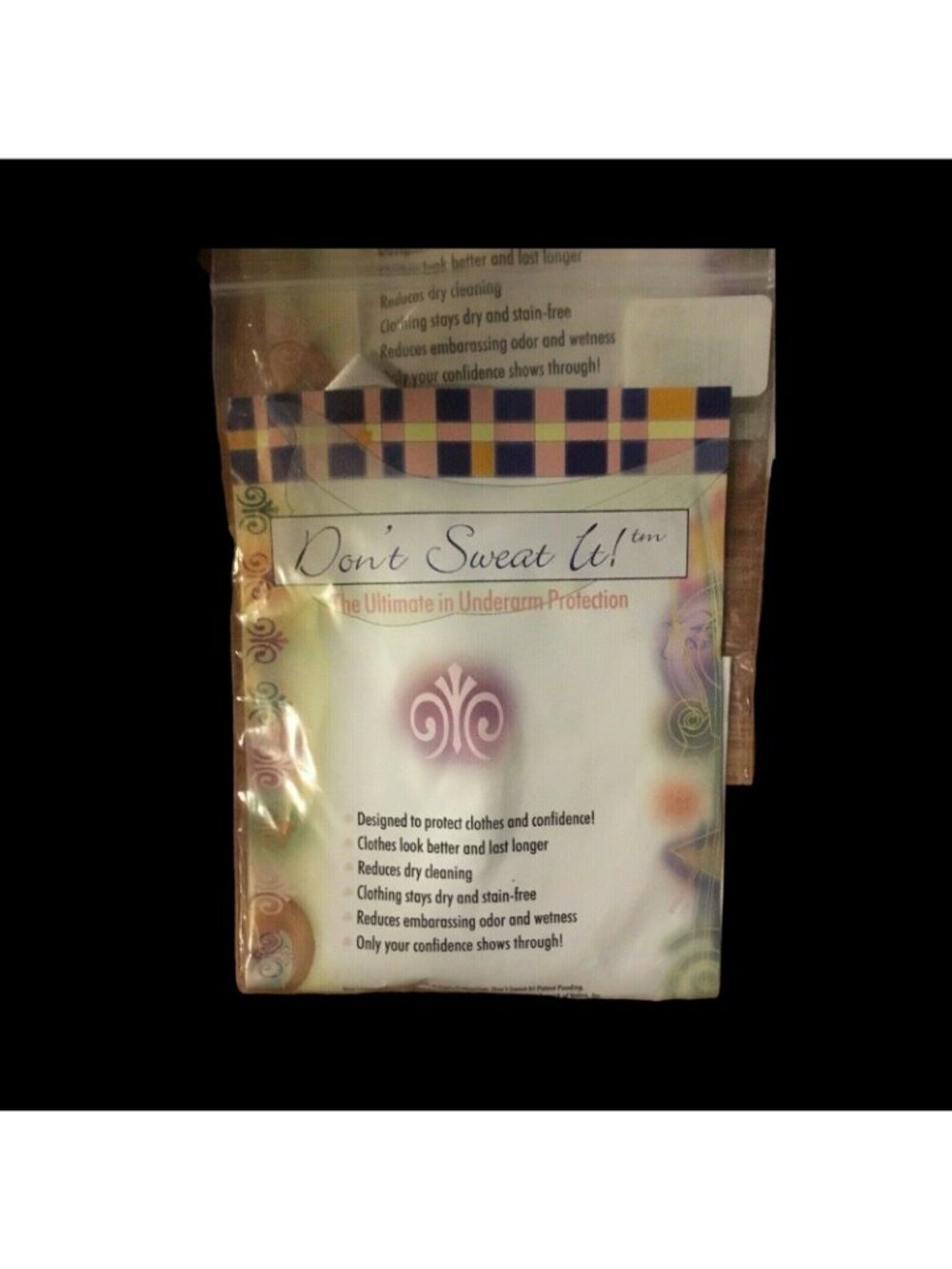 Washable Dress Shields for Underarm Sweat & Stains - Absorbent & Non-Slip New - Picture 3 of 3
